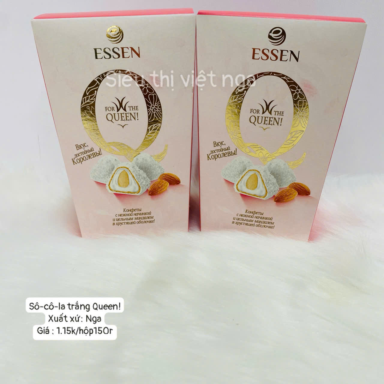 Socola trắng Queen 150g
