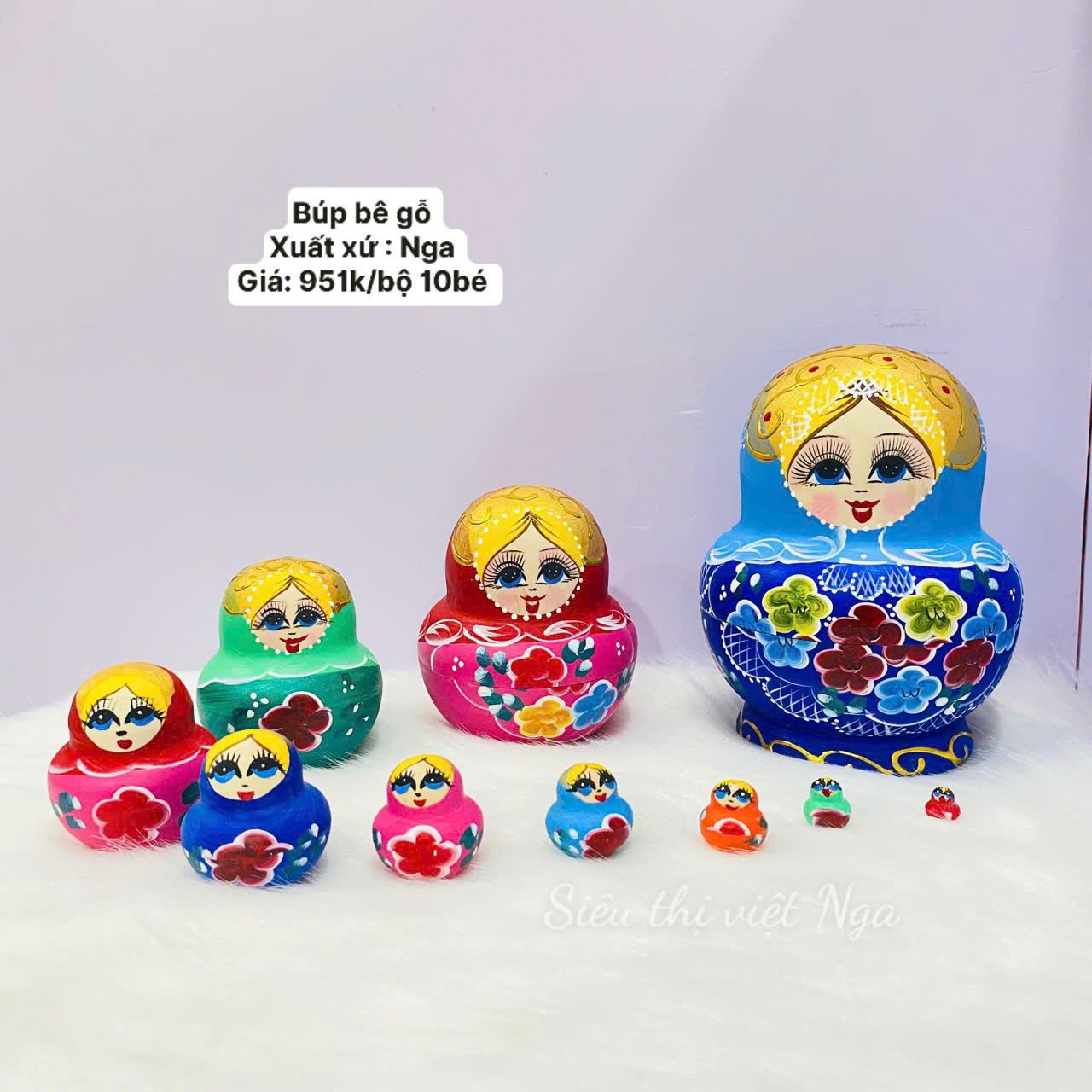 Búp bê Matryoshka - MS: 951