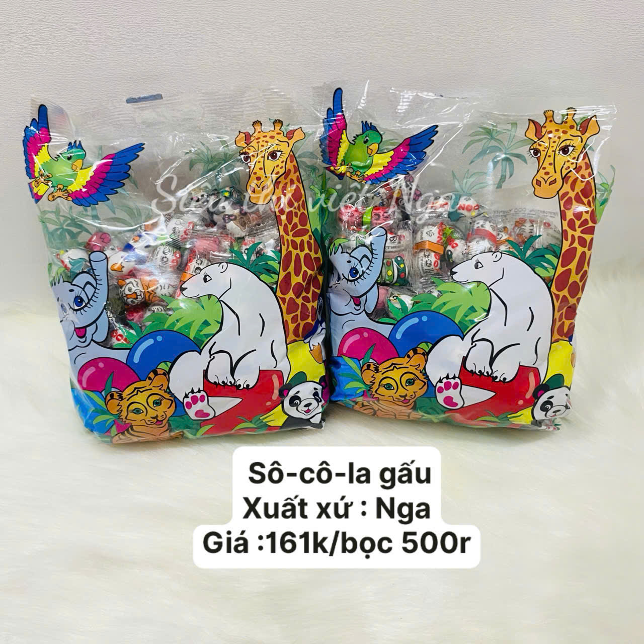 Kẹo Thú mix 5 vị 500 g