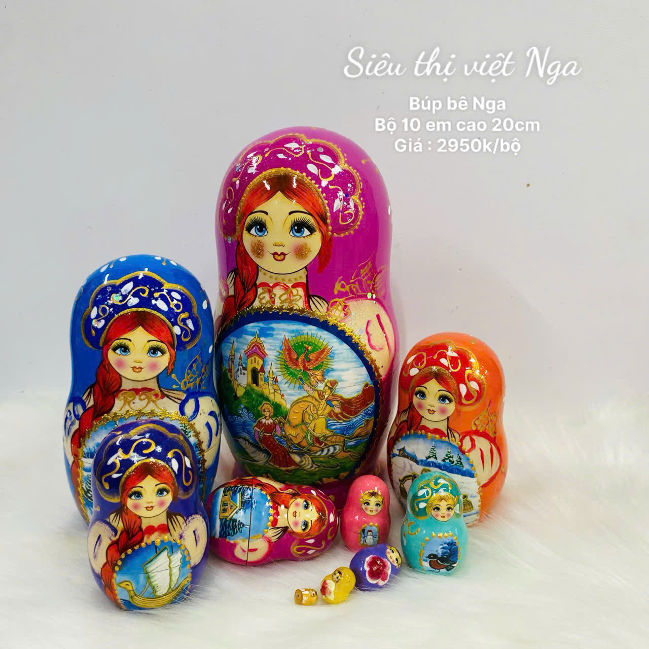 Búp bê Matryoshka – MS: 2950_03